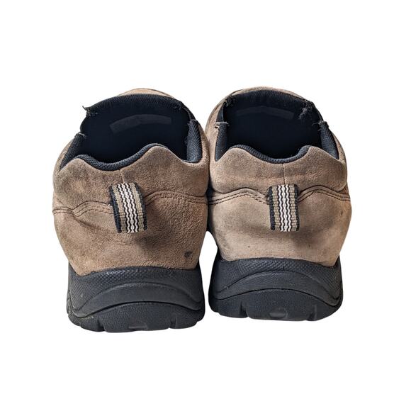 Duluth Trading Slip On Shoes Men 11M Suede Work Hiking Rugged Slip Resist Mocs - Picture 6 of 14